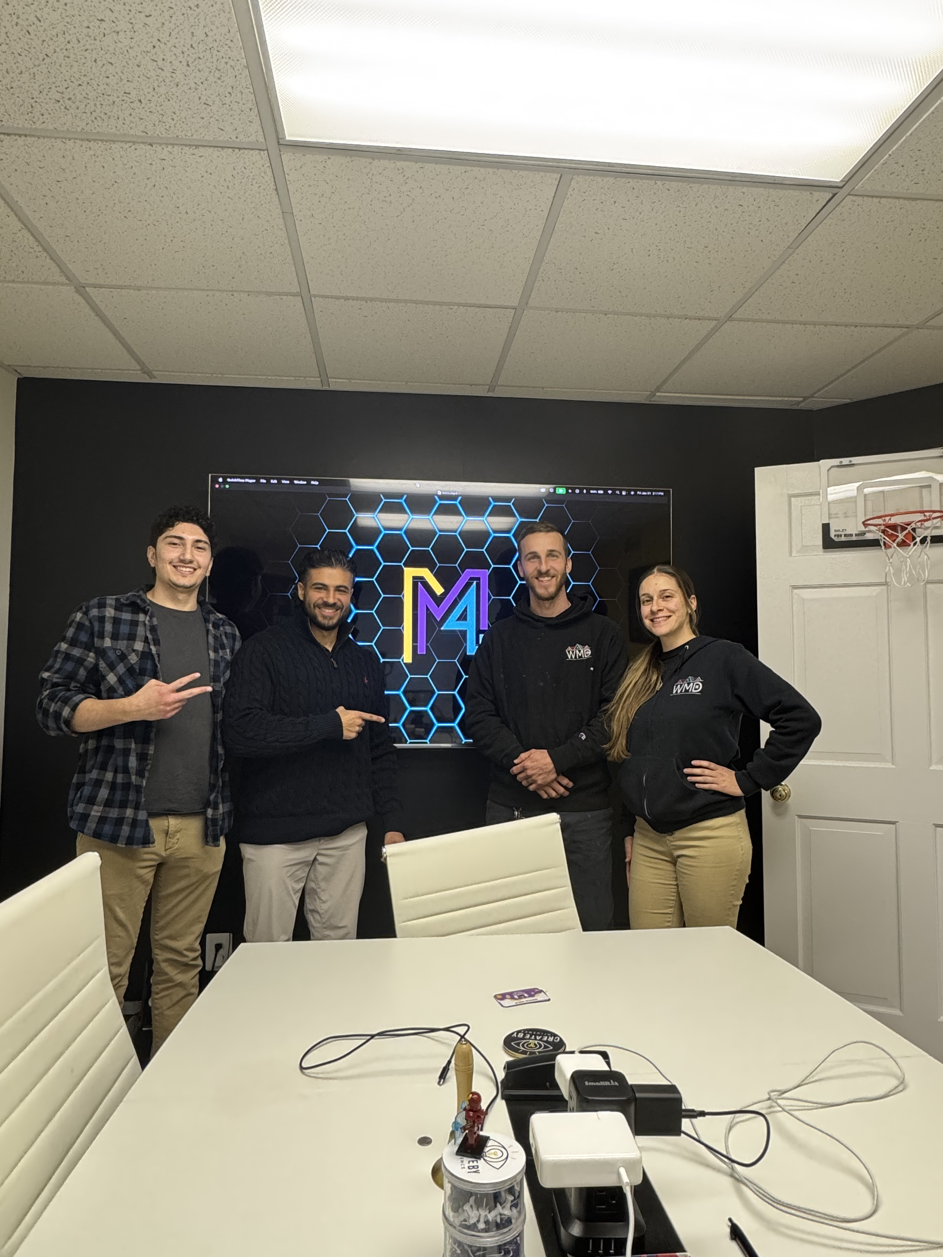 CBI Team with M4 display